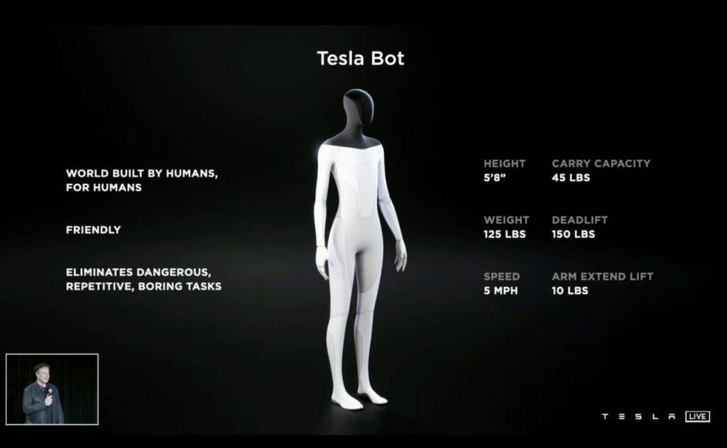 ایلان ماسک: تسلا می‌خواهد از سال آینده تولید ربات انسان‌نمای خود را آغاز کند